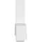 Ekena Millwork Bellingham Architectural Grade PVC Gable Bracket, 96"W x 24"H x 6"D x 6"F, 6/12 Pitch GBP096X24X0606BEL00 - alternate 4